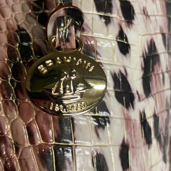 Set Brahmin Prowl Ombre Melbourne Medium Misha Bag+Wallet Out Of Stock - Picture 7 of 9